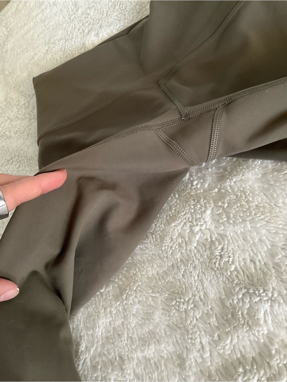 lululemon athletica High-Rise Olive/Brown Align™ Leggings - Picture 2 of 7